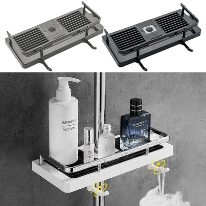 Badezimmer-Duschregal-Organizer™ Platzsparende Lösung!