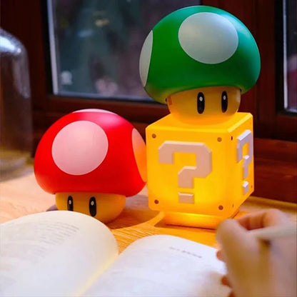 Super Mario Block Lampe™ Kreative lustige Zimmerdekoration