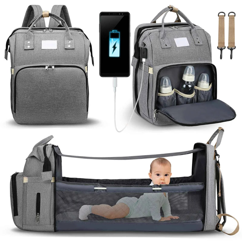 Babybett-Rucksack™ Faltbare Reisetasche