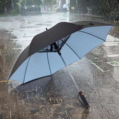 Kühlender Regenschirm™ Eingebauter Ventilator mit Sprühnebel