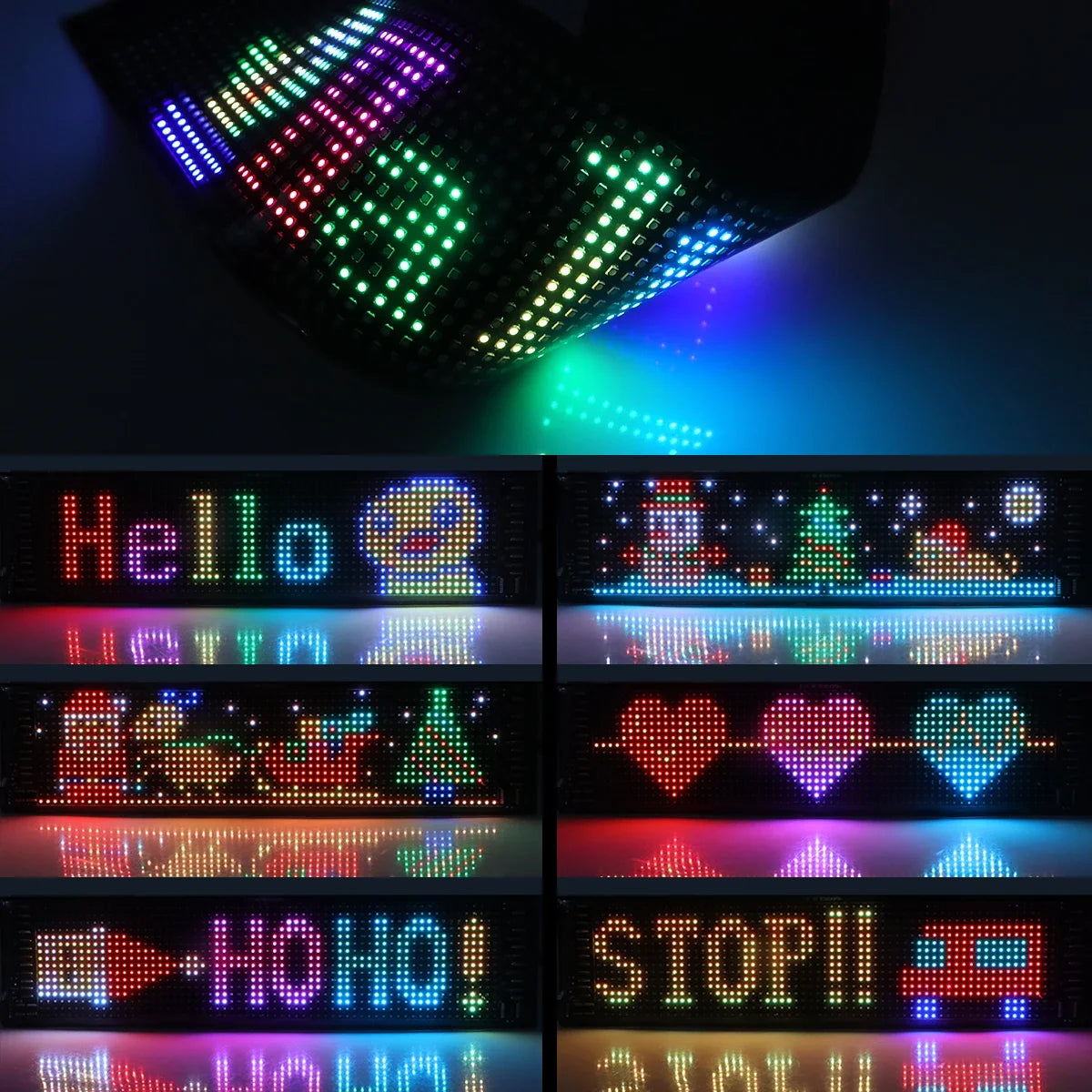 LED-Autoschild™ Matrix-Pixel-Anzeige