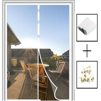 Magnetisches Moskitonetz™ Schnappverschluss Türgitter