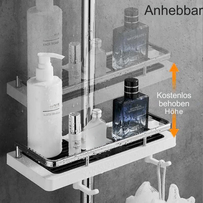 Badezimmer-Duschregal-Organizer™ Platzsparende Lösung!