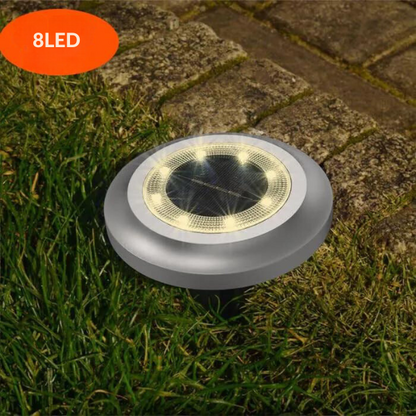 Solar-Bodenleuchten™ Wasserdichte LED-Scheibe