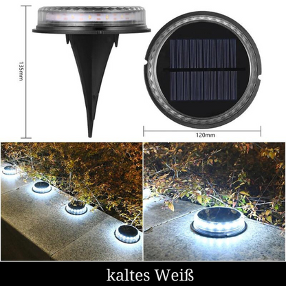 Solar-Bodenleuchten™ Wasserdichte LED-Scheibe