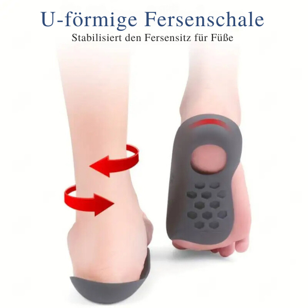 Orthopädische Einlagen™ Linderung von Plattfüßen und Plantar-Fasziitis!