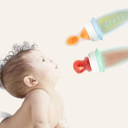 Babyflasche zum Füttern™ Silikonlöffel Squeeze Feeder