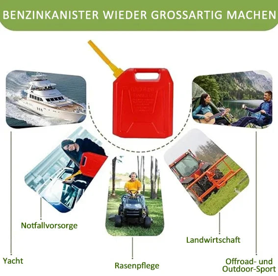 Flexibler Gasdosenstutzen™ Biegsame Rohrgewindekappe