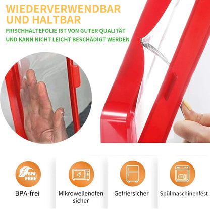 Tablett zur Lebensmittelaufbewahrung™ Stapelbares Design und wiederverwendbar