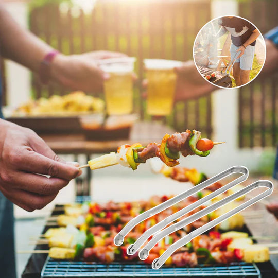 BBQ-Wendezange™  Langer Handgriff aus Edelstahl