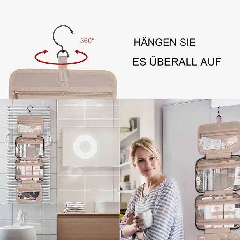 Kosmetiktasche Organizer™ Mehrfachtaschen mit Haken